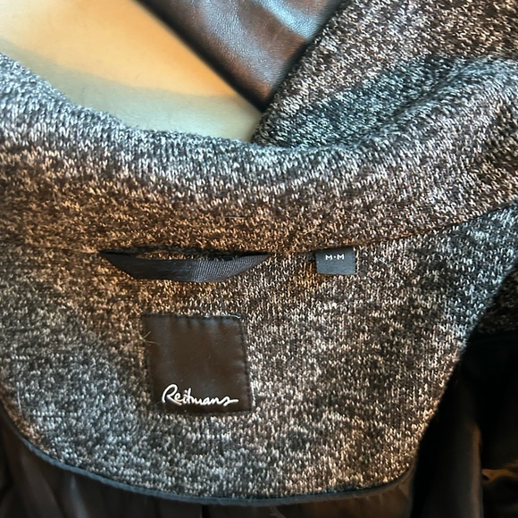 Reitmans pleather sleeve jacket - Picture 7 of 8